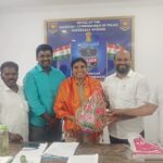 పోలీస్ గేమ్స్ లో అద్భుత ప్రతిభ: హుజూరాబాద్ ఏసిపి వి. మాధవికి మాస్టర్ క్రీడాకారుల ఘన సన్మానం
