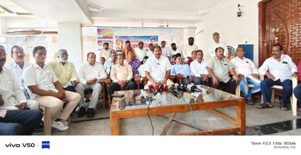 ఈ నెల 17 నుండి ఉద్యమకారుల ఓదార్పు యాత్ర — ఐక్యవేదిక చైర్మన్ గుడిమల్ల రవికుమార్