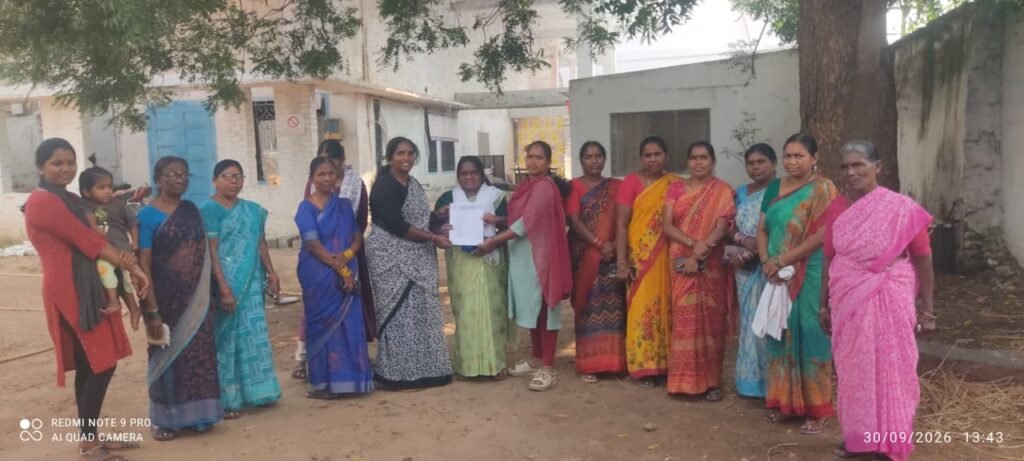 మహాజన సోషలిస్టు పార్టీ జమ్మికుంట మండల మహిళా కమిటీ ఏకగ్రీవ ఎన్నిక